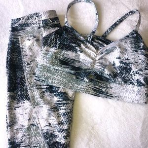 Sports Bra and Legging Set